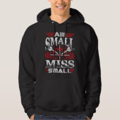 Aim Small Miss Small - Dart Legend Hoodie (Vorderseite)