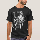 Aim Three Headed Man, Serpent, And Cat T-Shirt (Vorderseite)