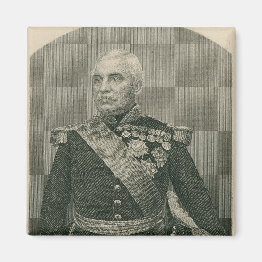 Aimable Jean Jacques Pelissier Duc de Malakof Magnet (Vorne)