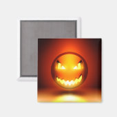 Aimant Pumpkinmoji Magnet (Vorderseite/Rückseite)