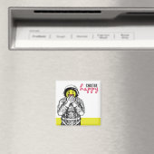 Aimant [wählen glücklich] Astronautenquelle Magnet (In Situ (Geschirrspüler))
