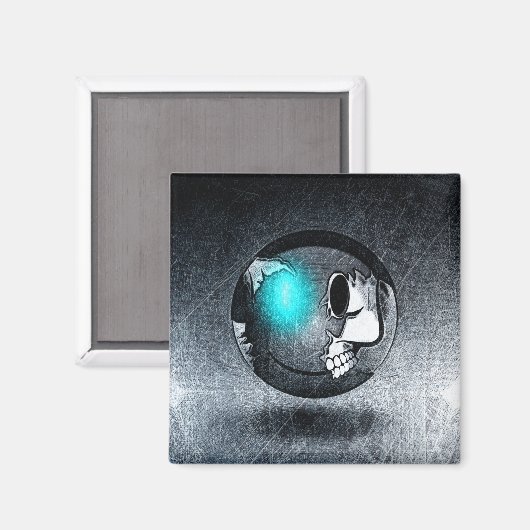 Aimant Walkermoji Vintag Magnet (Vorderseite/Rückseite)