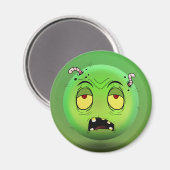 Aimant Zombiemoji Magnet (Vorderseite/Rückseite)