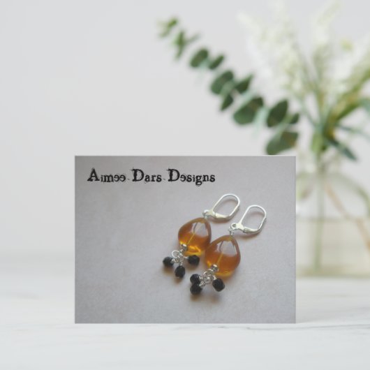 Aimee Dars Designs Postkarte (Stehend Vorderseite)