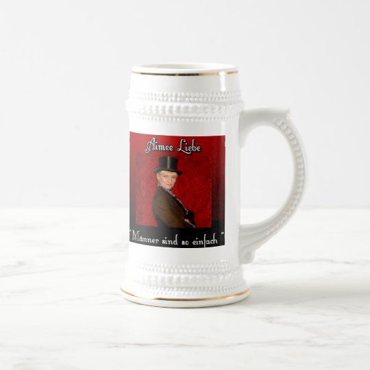 Aimee Liebe Bierkrug Bierglas