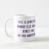 Aimees Tasse (Links)