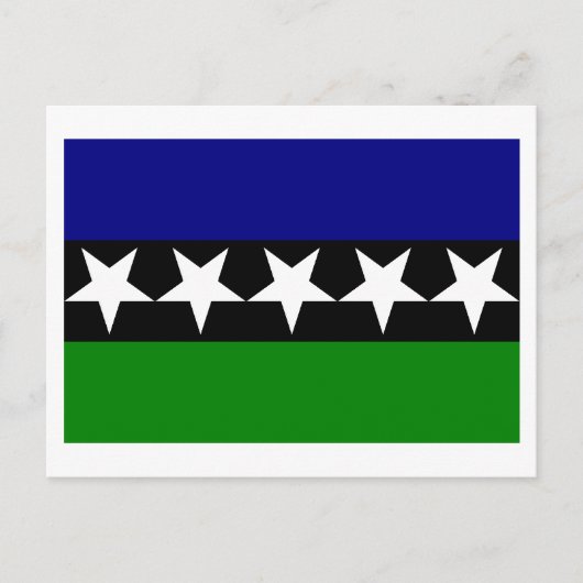 Aimeliik Flag Postkarte (Vorderseite)