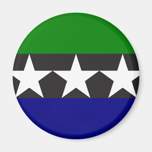 Aimelik, pakistanische Flagge Magnet (Vorne)