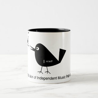 AIMP große Vogel-Tasse Zweifarbige Tasse