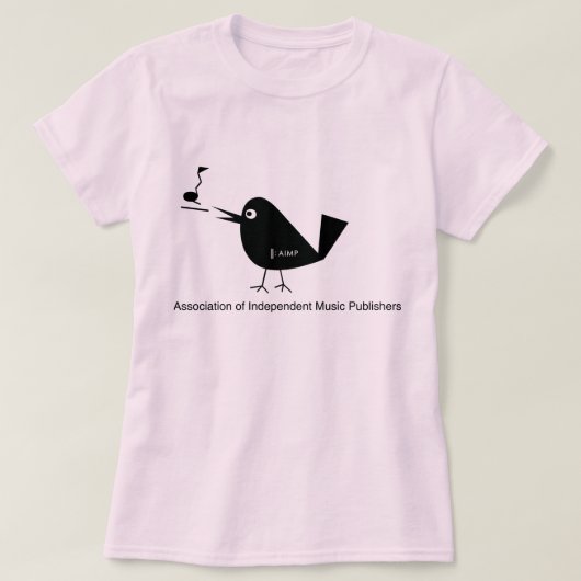 AIMP Vogel-Damen-Baby - Puppe (angepasst) T-Shirt (Design vorne)