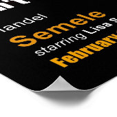 ainadamar 30x30 Poster (Ecke)