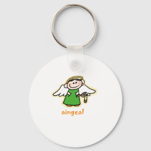 aingeal (little angel in Irish) Schlüsselanhänger