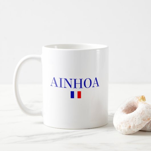 AINHOA Frankreich Kaffeetasse (Mit Donut)