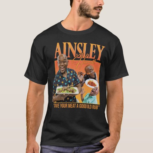 Ainsley Harriott Homage Tshirt (Vorderseite)