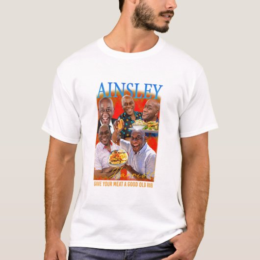 Ainsley Harriott Homage Tshirt (Vorderseite)