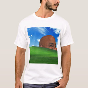 Ainsley Harriott im Windows XP-Hintergrund T-Shirt