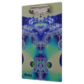 AINSLEY ~ WOW! STÄRKEN! Aqua Gelb Blau und Grün Klemmbrett (Links)