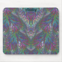 AINSLEY ~ Zany Shades Aqua Green Pink Silver