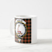 Ainslie Clan Abzeichen Kaffeetasse (Vorderseite Links)