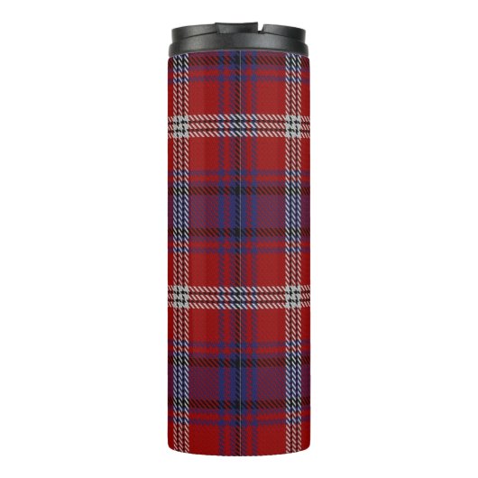 Ainslie Scottish Clan Tartan & Wappen Thermosbecher (Rückseite)