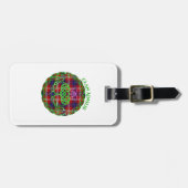 Ainslie Scottish Tartan Celtic Thistle Gepäckanhänger (Vorderseite horizontal)