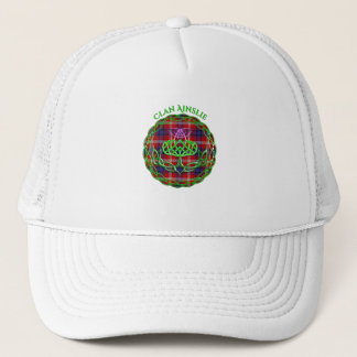 Ainslie Scottish Tartan Celtic Thistle Truckerkappe