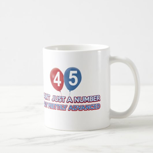 aint 45 gerade eine Zahl Kaffeetasse (Rechts)