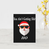 Ain't Christmas Funny Naughty Dirty Raunchy Gift A Karte (Gelbe Blume)