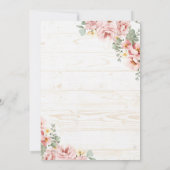 Aint Her First Rodeo Baby Sprinkle Invitation Einladung (Rückseite)