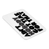 Aint Niemand got Zeit dafür Magnet (Rechte Seite)