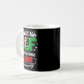 Ain't No Elf Like The One I Got Sarcastic Funny Ch Kaffeetasse (Vorderseite Links)