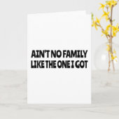 Ain't no family like the one I got Karte (Gelbe Blume)