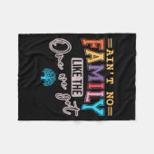 Ain't No Family Like The One I Got Matching Family Fleecedecke (Vorderseite (Horizontal))