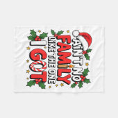 Ain't No Family Like The One I Got Matching Family Fleecedecke (Vorderseite (Horizontal))