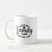 Ain't No Family Like The One I Got Matching Family Kaffeetasse (Links)