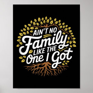 Aint No Family wie die, die ich Got Funny Family R Poster
