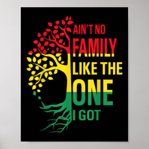 Aint No Family wie die, die ich Got Funny Family R Poster