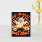 Ain't No Ghost Like The Holy Ghost Christian Hallo Karte (Gelbe Blume)