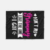 Ain't No Grammy Like The One I Got Family Reunion Fleecedecke (Vorderseite (Horizontal))