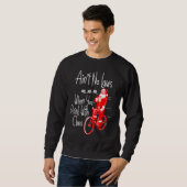 Ain't no laws when you drink with Claws  Santa Gag Sweatshirt (Vorne ganz)