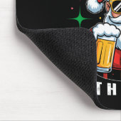 Aint No Laws When You're Drinking With Claus Funny Mousepad (Ecke)