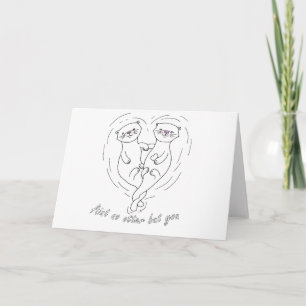 "Aint no otter, but you" Greetings Card Karte