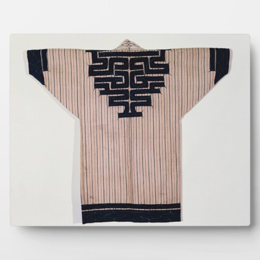 Ainu Coat, 19. Jahrhundert Fotoplatte (Vorderseite)
