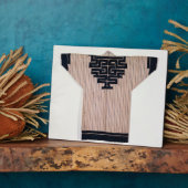 Ainu Coat, 19. Jahrhundert Fotoplatte (Seite)