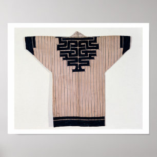 Ainu Mantel, 19. Jahrhundert Poster