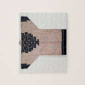 Ainu Mantel, 19. Jahrhundert Puzzle (Vertikal)