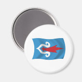 Ainu-Volk-Flaggenmagnet Magnet (Vorderseite/Rückseite)
