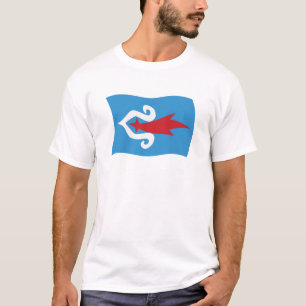 Ainu-Volks-Flaggen-Shirt T-Shirt