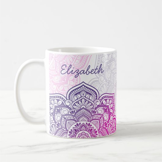Aion Mandala 11 oz. Personalisierter Becher Kaffeetasse (Links)