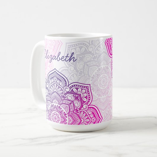 Aion Mandala 15 oz. Personalized Mug Kaffeetasse (Vorderseite Links)